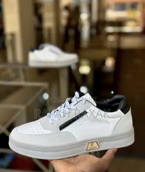 Men’S New Classic White Diesel Smart Casual Low Shoes