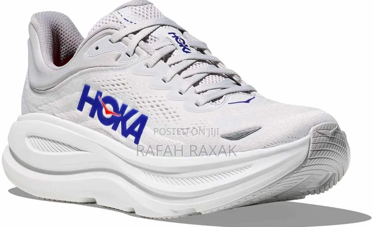 Original Cosmic Grey Hoka Bondi 9 Running Sneakers