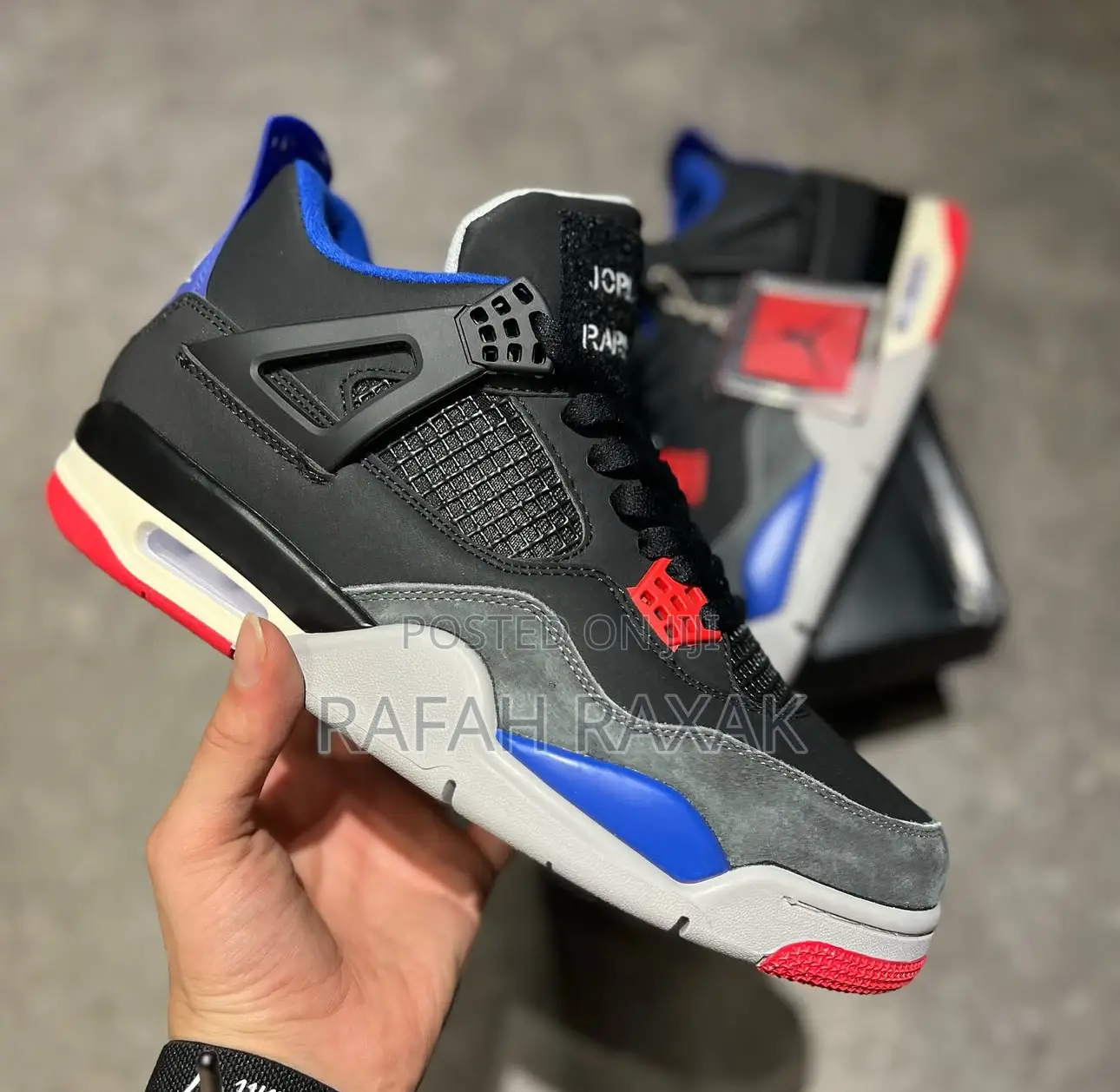 Original Nike Air Jordan 4s Retro “Rare Air” Sneakers