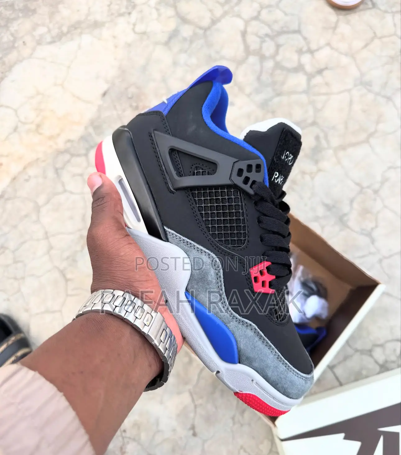 Men’S Classic Nike Air Jordan 4s Retro “Rare Air” Sneakers