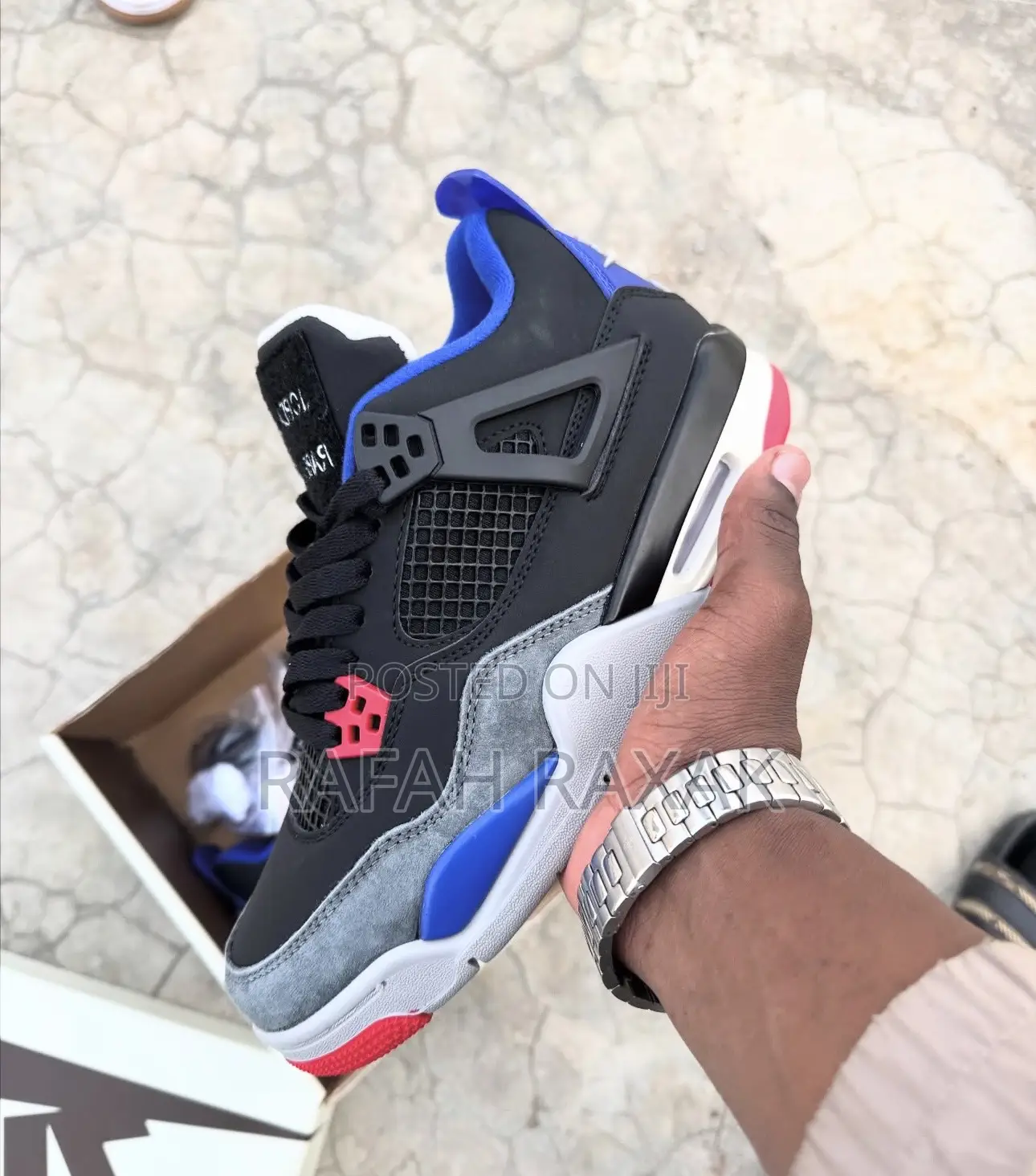 Men’S Classic Nike Air Jordan 4s Retro “Rare Air” Sneakers
