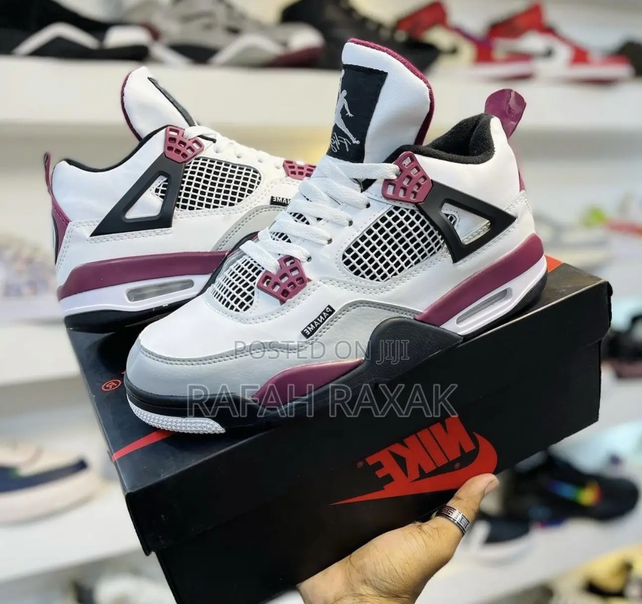 Original Air Jordan 4 Retro X Paris Saint Germain Sneakers