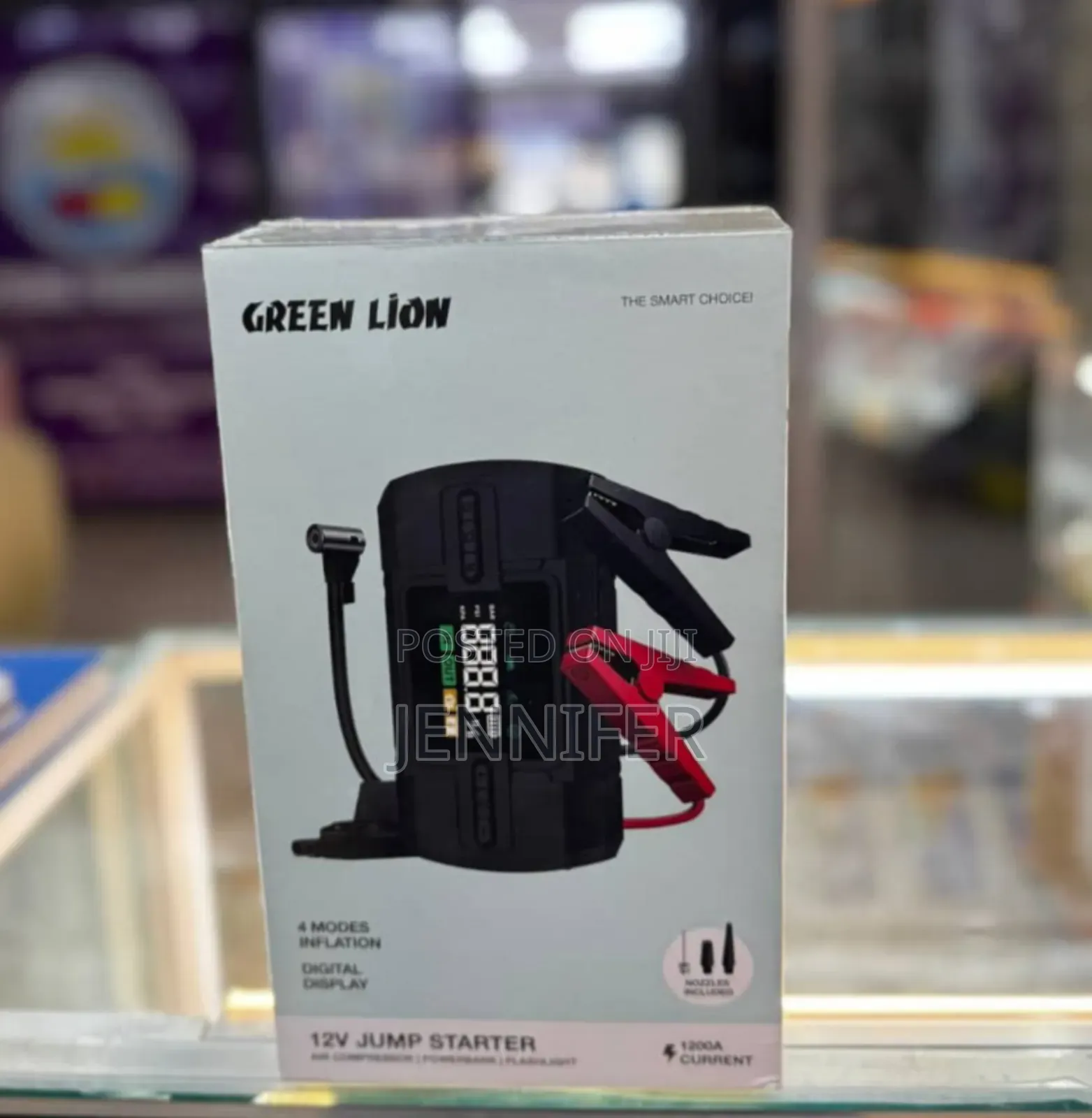 Green Lion 12v Jump Starter 12000 Mah
