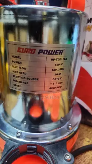 Solar Water Pump 20m 1 and 2 Inch 180 W