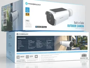 Photo - Powerology Built-in Solar Outdoor Camera