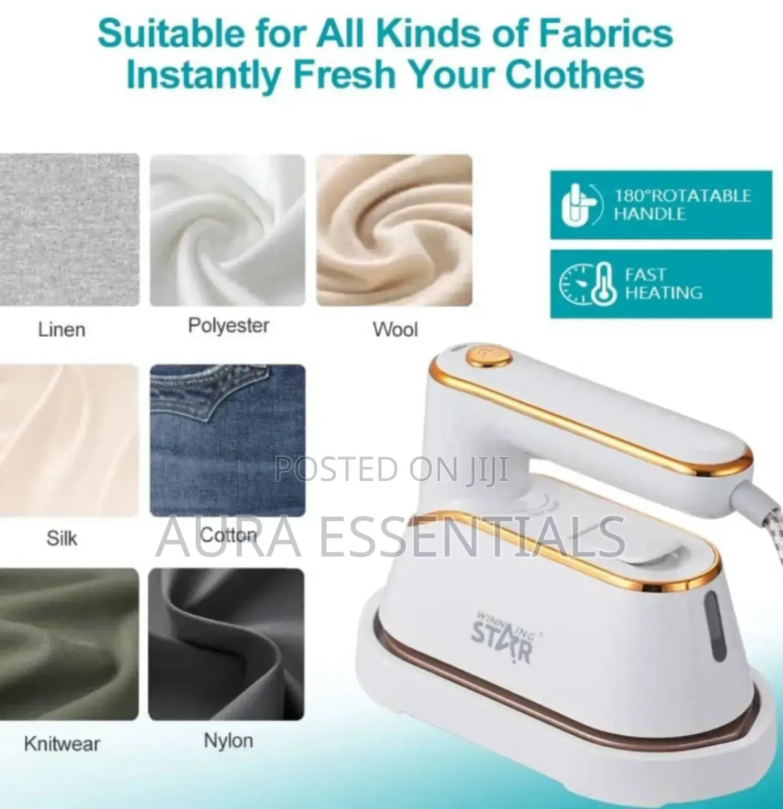 Winningstar Portable Travel Steame Iron
