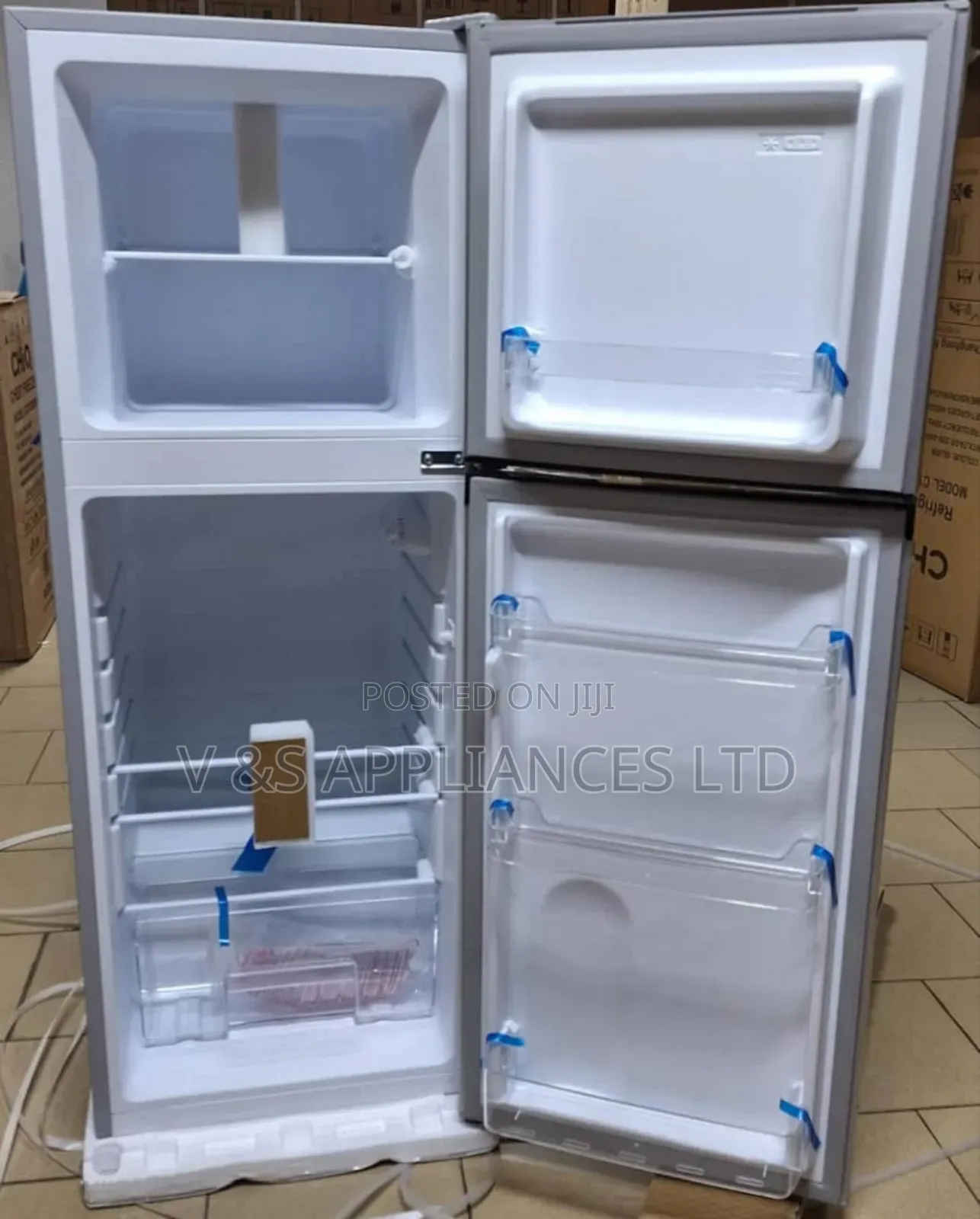 180l Chiq Fridge Double Door