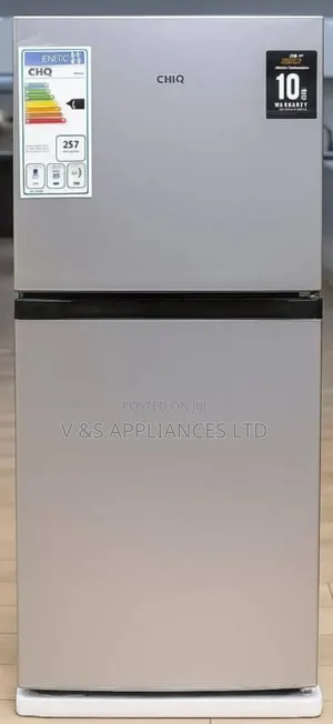 180l Chiq Fridge Double Door
