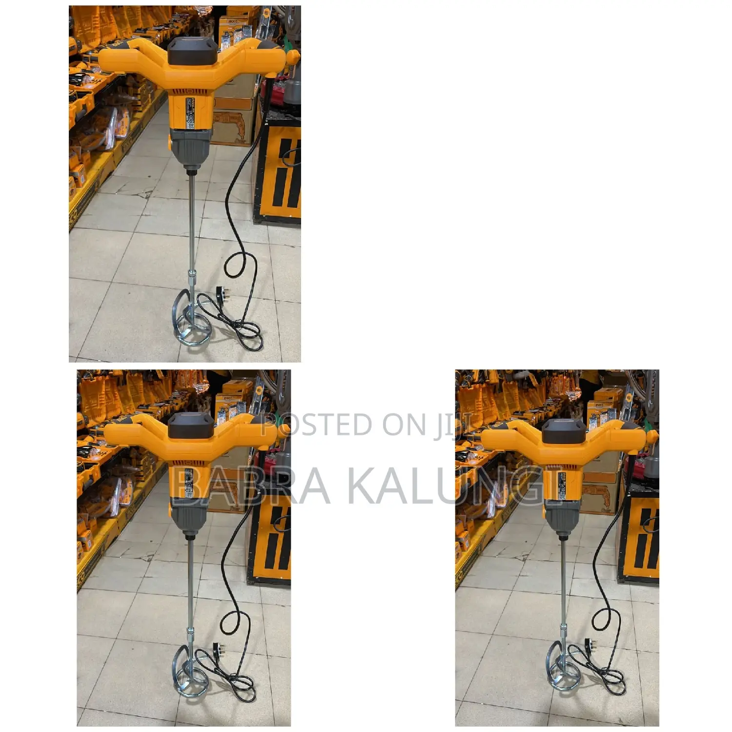 Ingco Industrial Hand Mixer Paint
