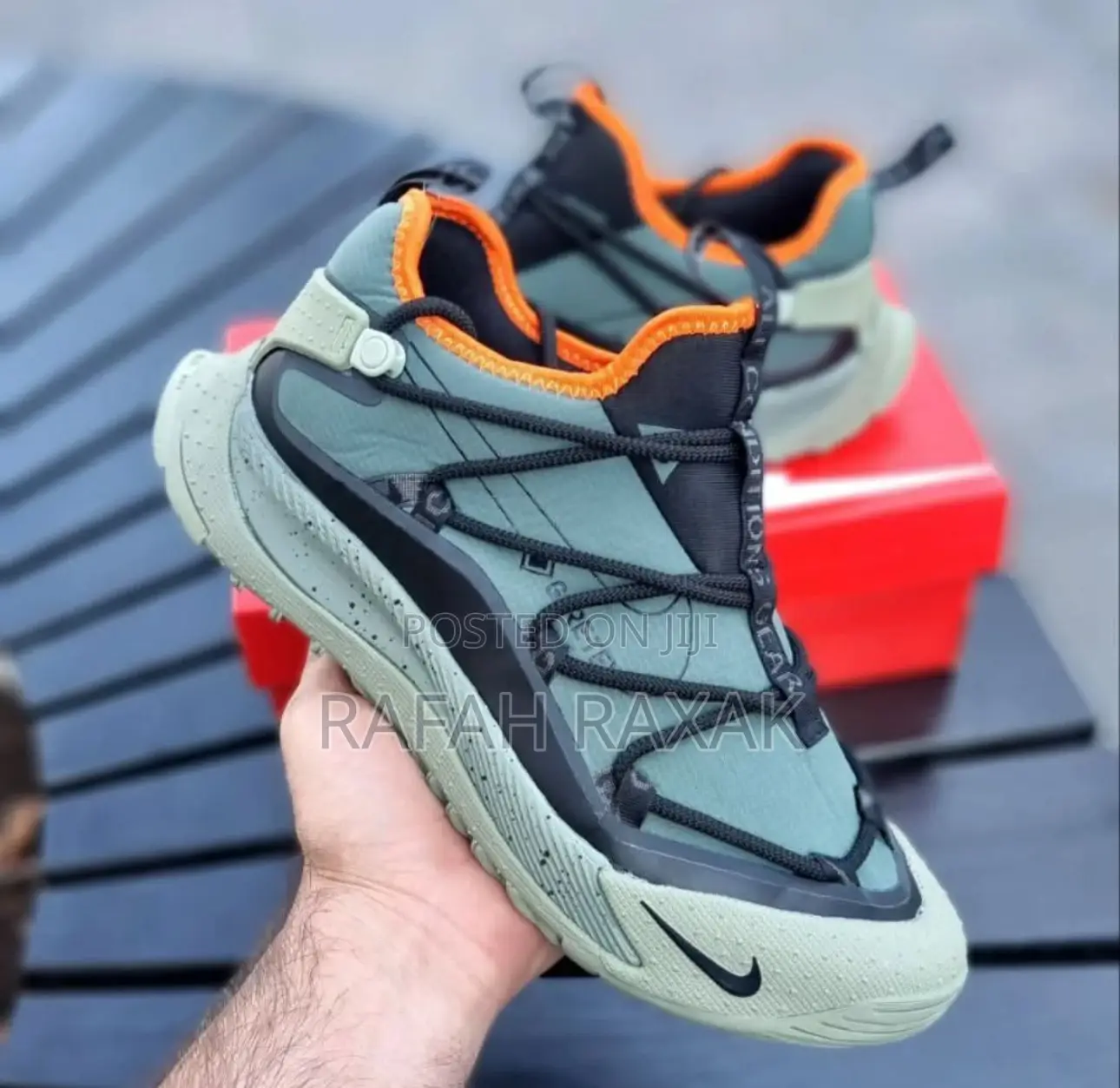 Original Green Nike Acg Terra Antarktik Gtx Sneakers