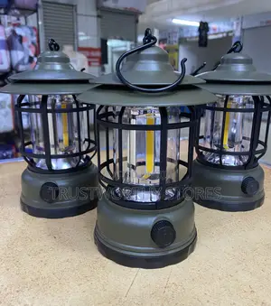 Hooked Camping Lamp - Rechargeable