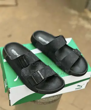 Original Men’S Black Double Strap Witta Sandals