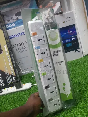 G&T 6 Ways Extension With Switch