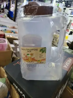 Plastic Water Fridge Bottle With 4 Glass