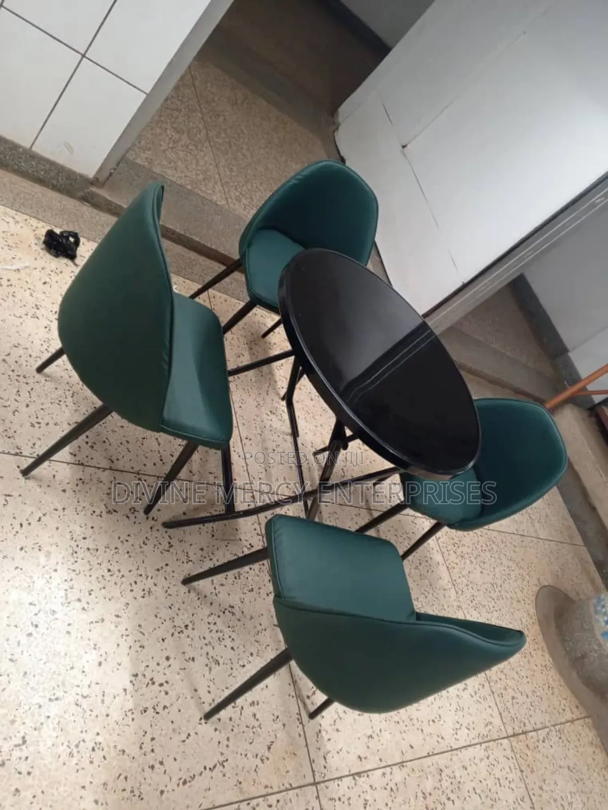Chairs and Round Table