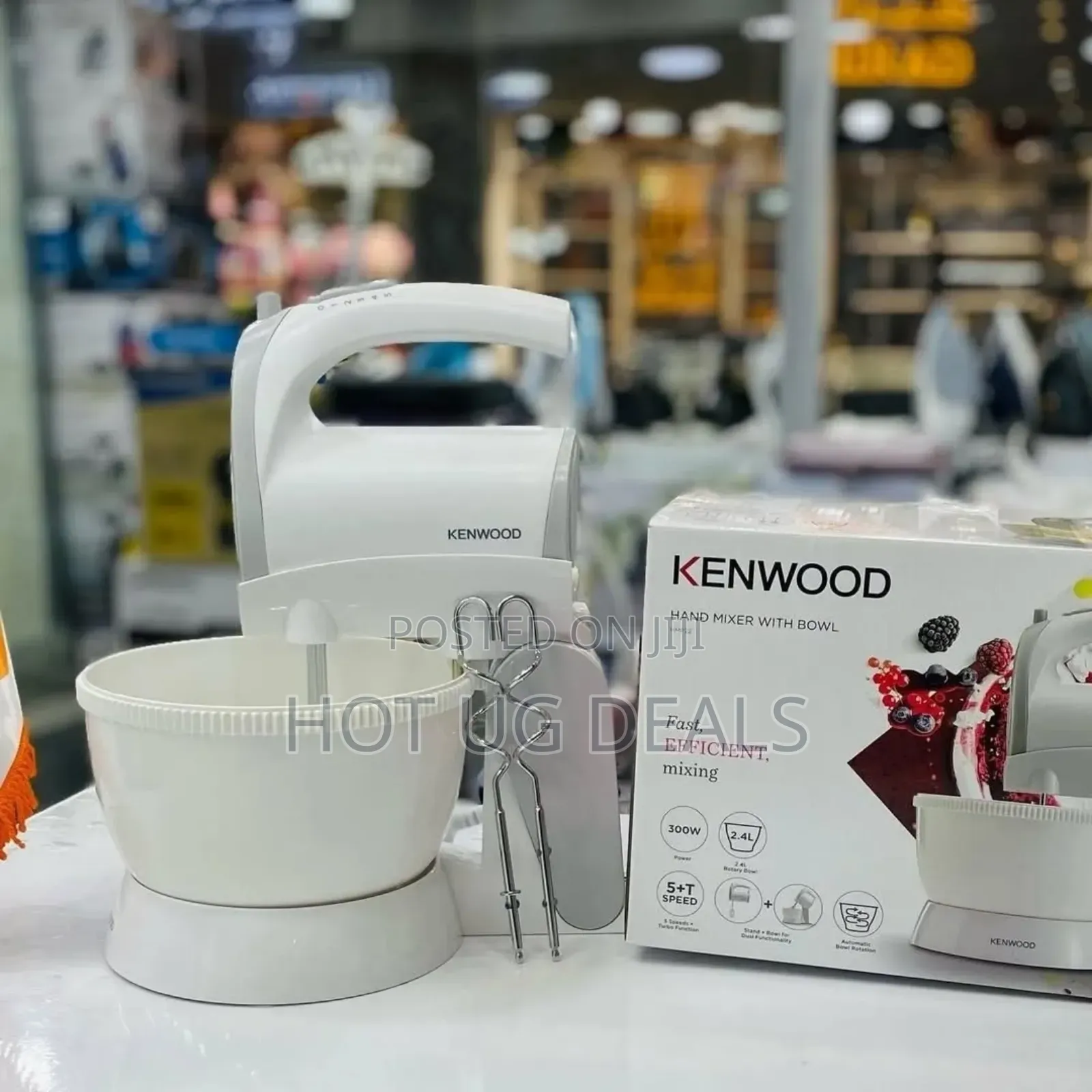 Kenwood Stand Mixer Hand Mixer (Electric Whisk) 300w  2.4l
