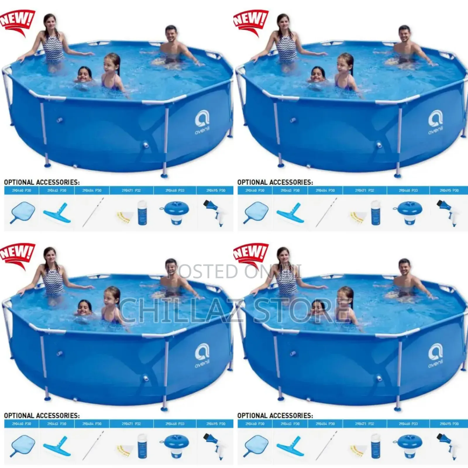 Round Family Swimming Pool.