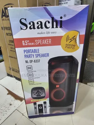 Photo - Saachi Rechagable Portable Party Speaker