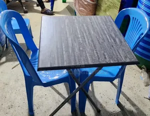 Cross Leg Table and Chair