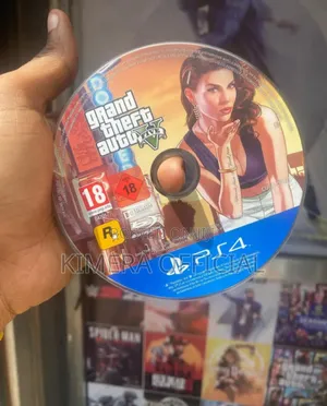 Photo - Gta v Grand Theft Auto Five Game Cd for Ps4
