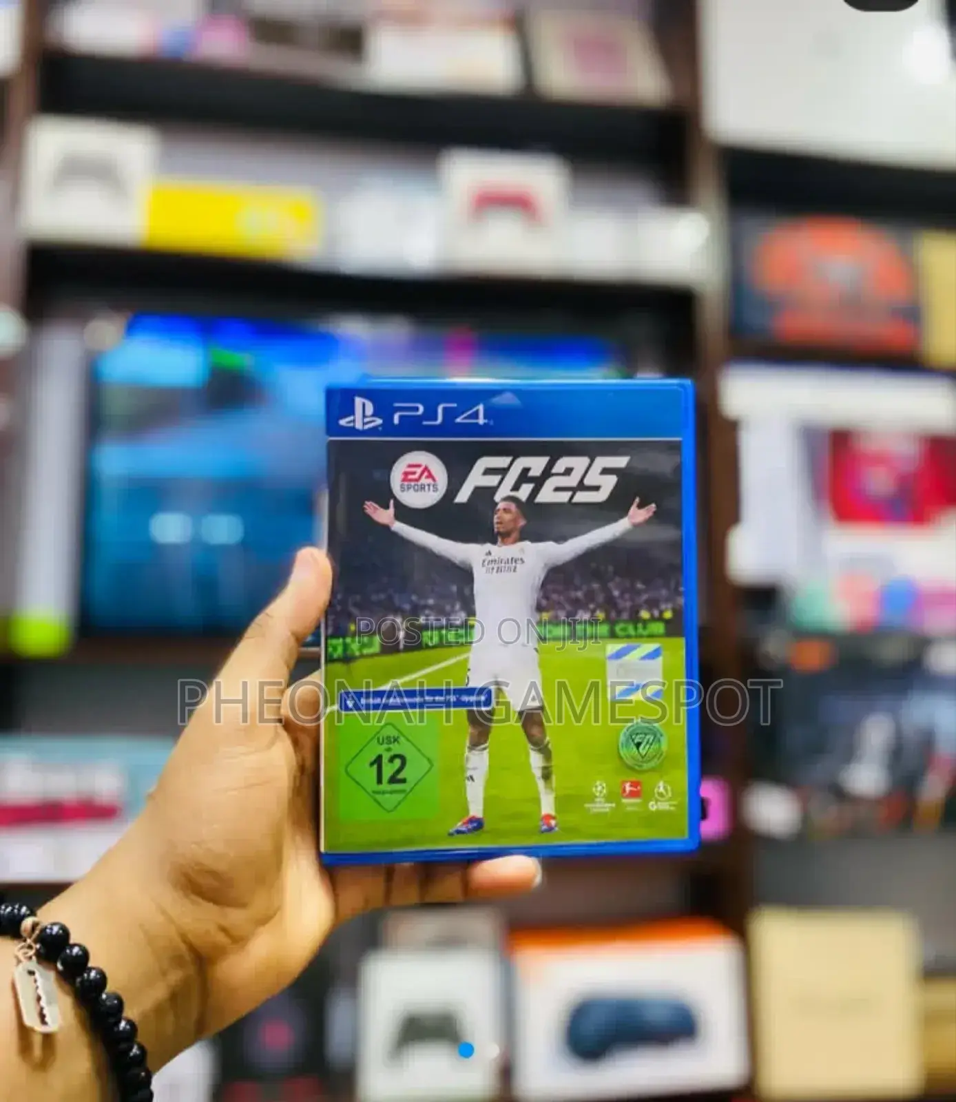 Fc 25 Soccer Game Cd's for Both Ps4 and Ps5 Are Available