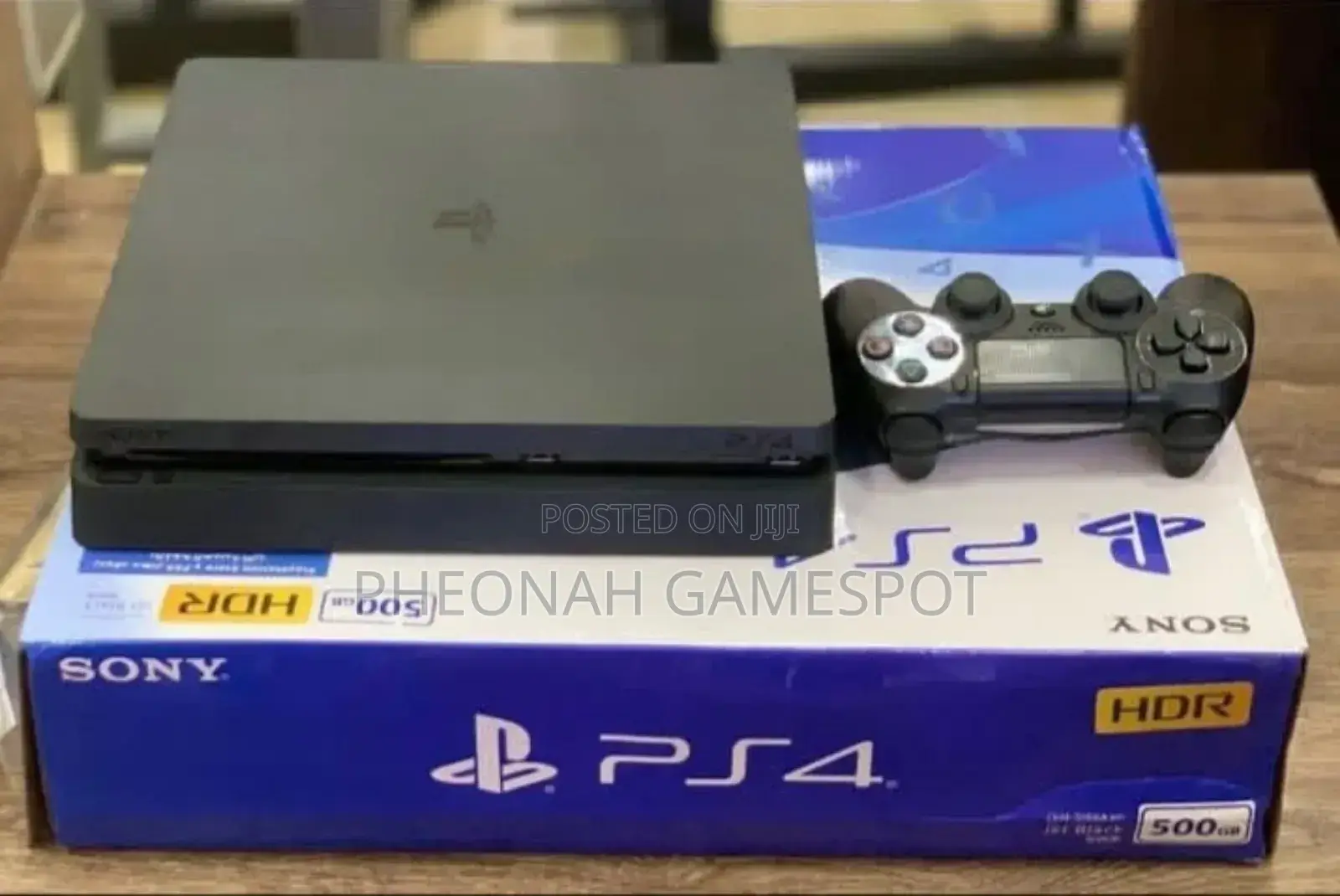 Brand New Playstation 4 Slim Comes With It's Box and Games