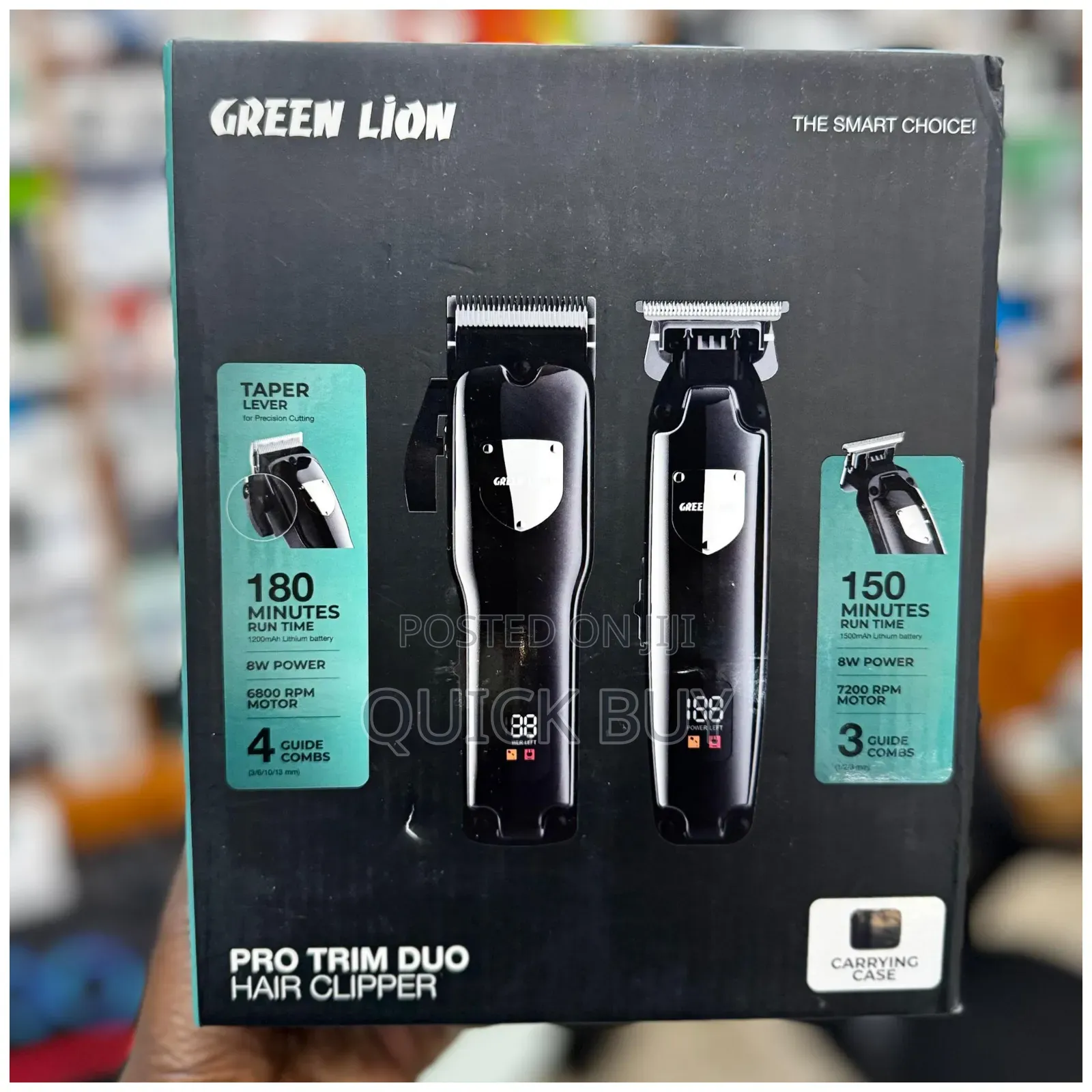 Green Lion Pro Trim Duo Hair Clipper