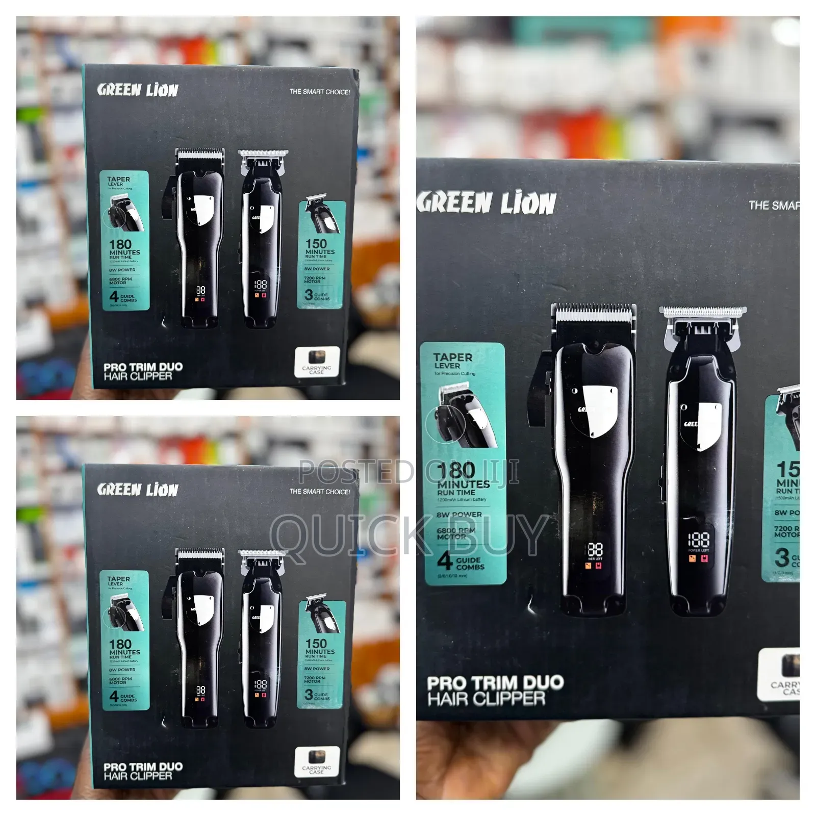 Green Lion Pro Trim Duo Hair Clipper