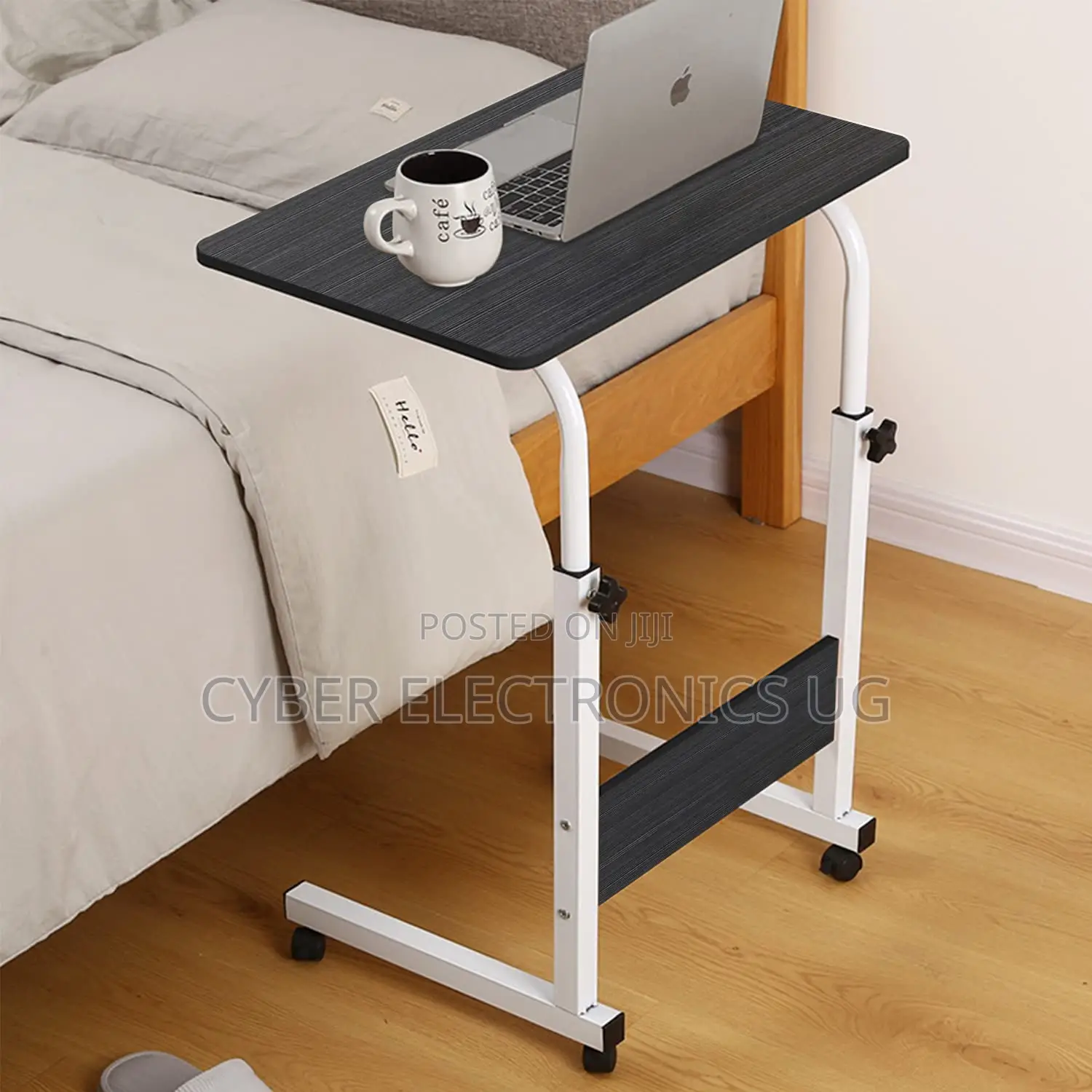 Mobile Side Table Movable Adjustable Laptop Computer Desk