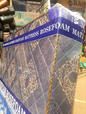 Premium High Density Mattresses.6*6* 10 Inches.( Brown)