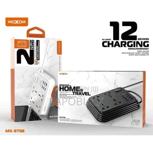 Moxom Mx-St06 2 Meter Extension 3.4a With 12 Charging Ports