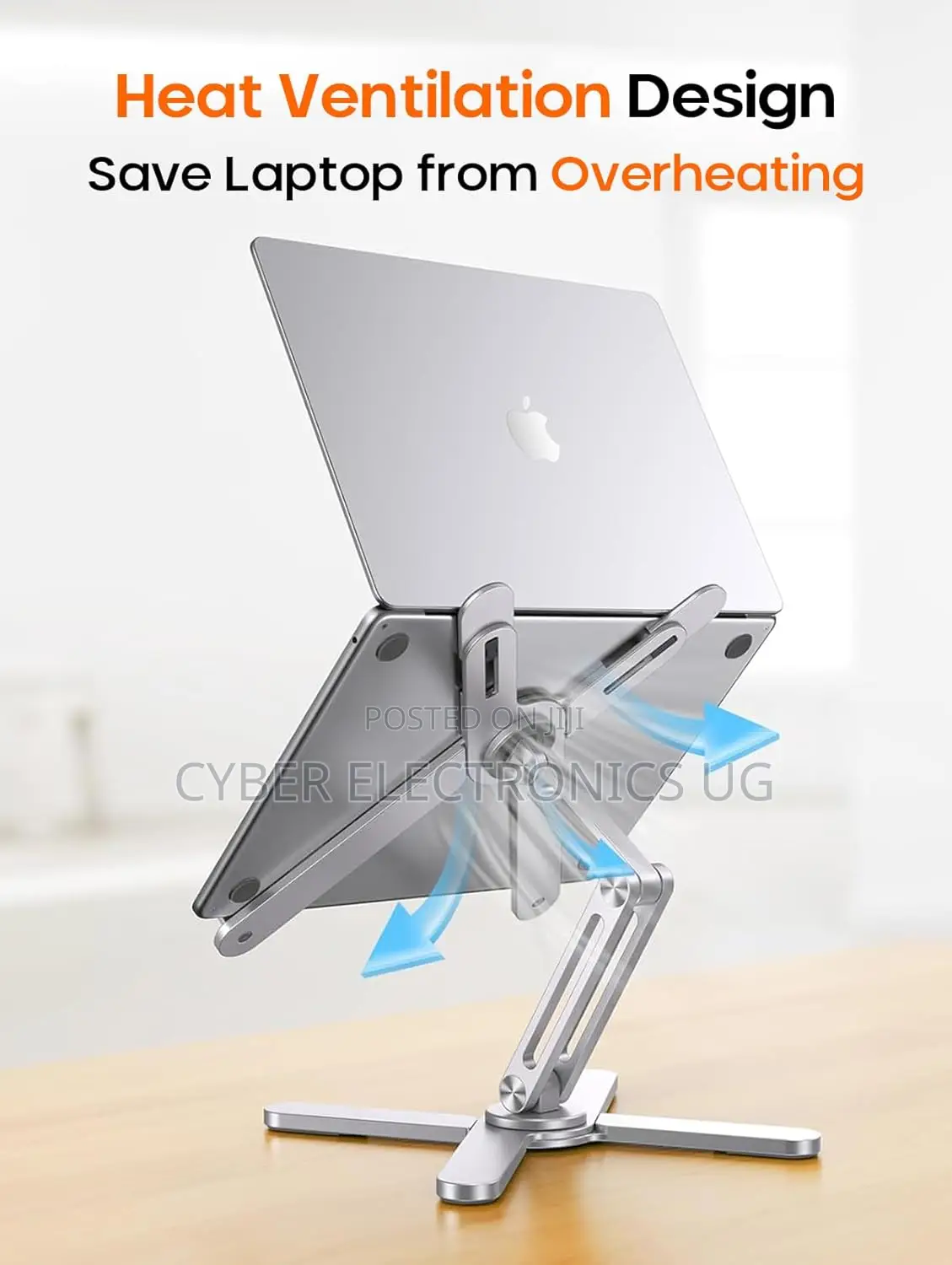 Rotating Foldable Laptop Stand for Desk 360° Adjustable