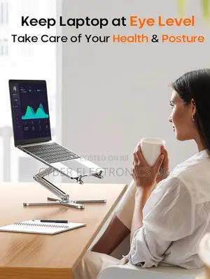 Rotating Foldable Laptop Stand for Desk 360° Adjustable