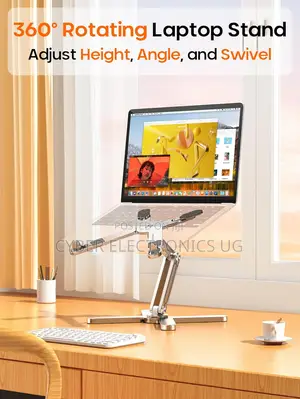 Rotating Foldable Laptop Stand for Desk 360° Adjustable