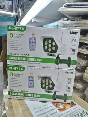 Solar Monitoring Lamp, Specifically Model Cl-877a.