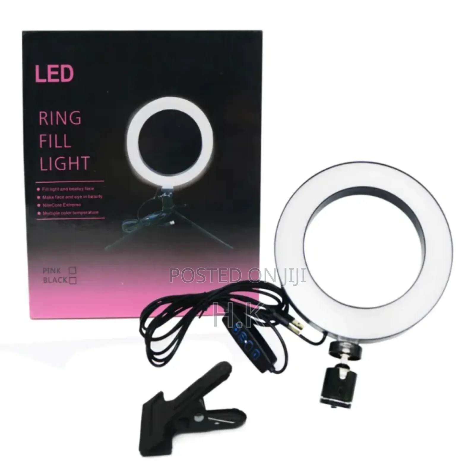 10-Inch Ring Fill Light.
