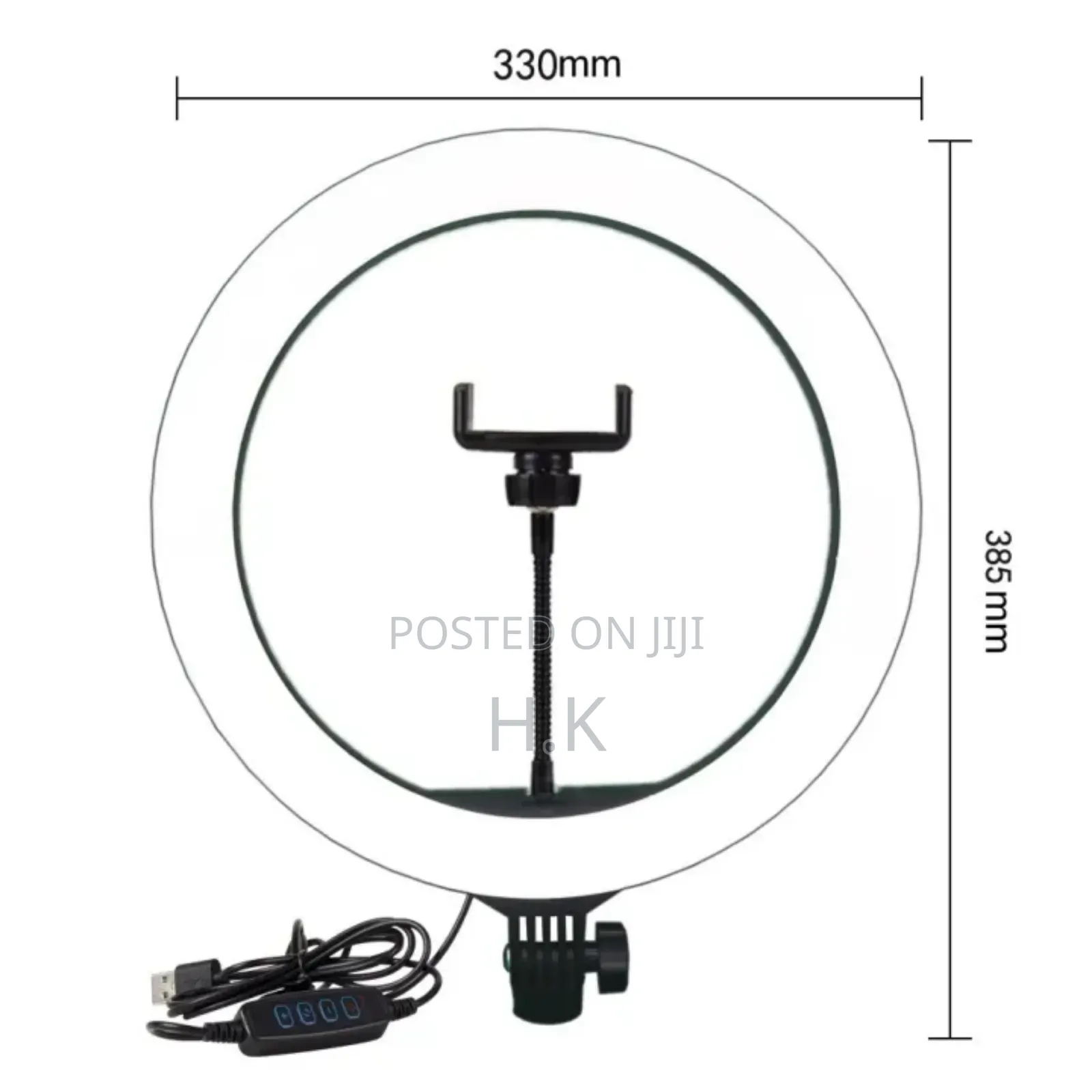 10-Inch Ring Fill Light.