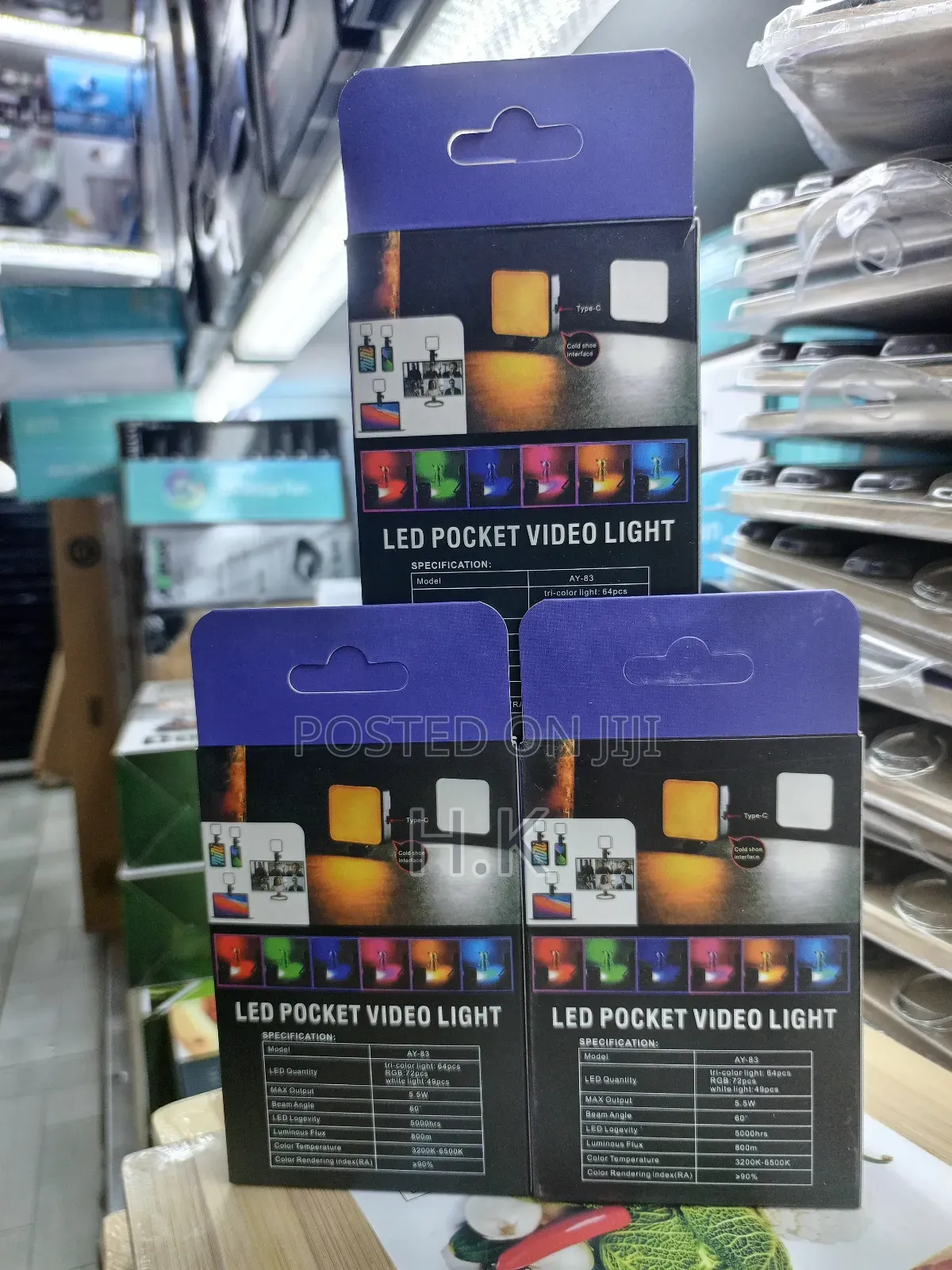 Ay-83 Led Pocket Video Light.