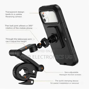 Bike Phone Mount Waterproof Holder 360 Rotation Phone Case Protector