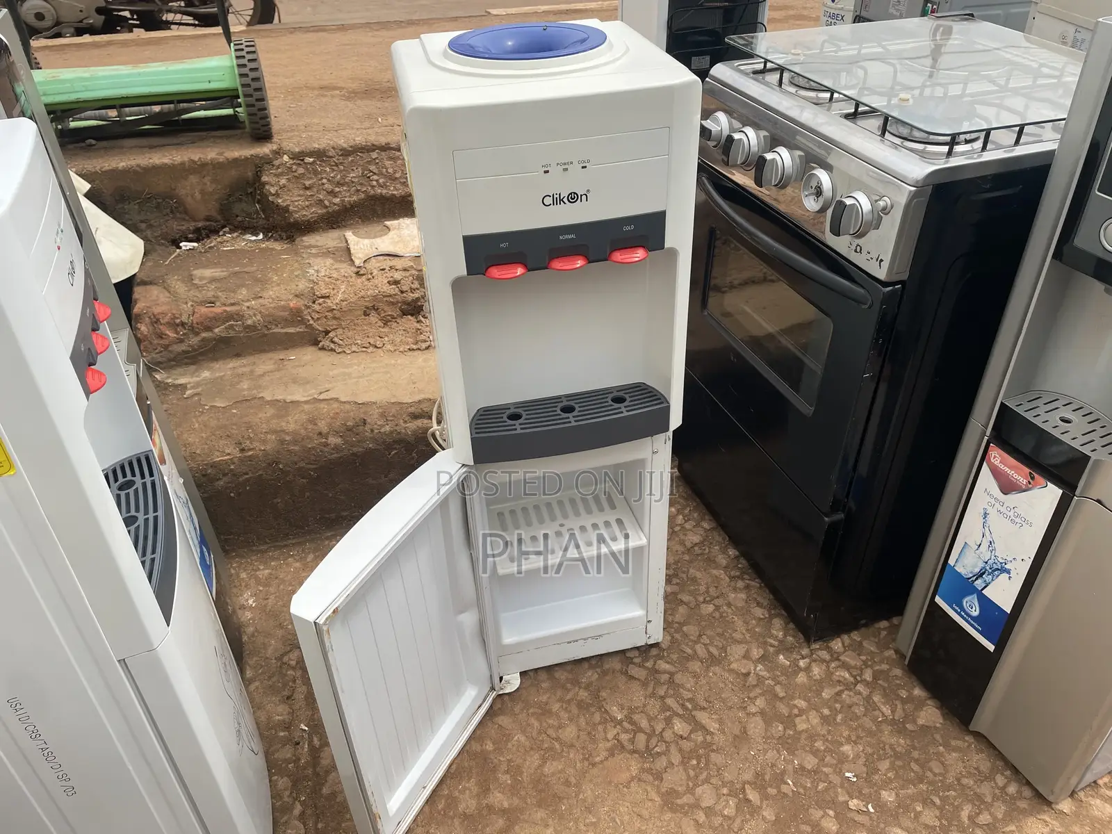 Cream Clikon Water Dispenser