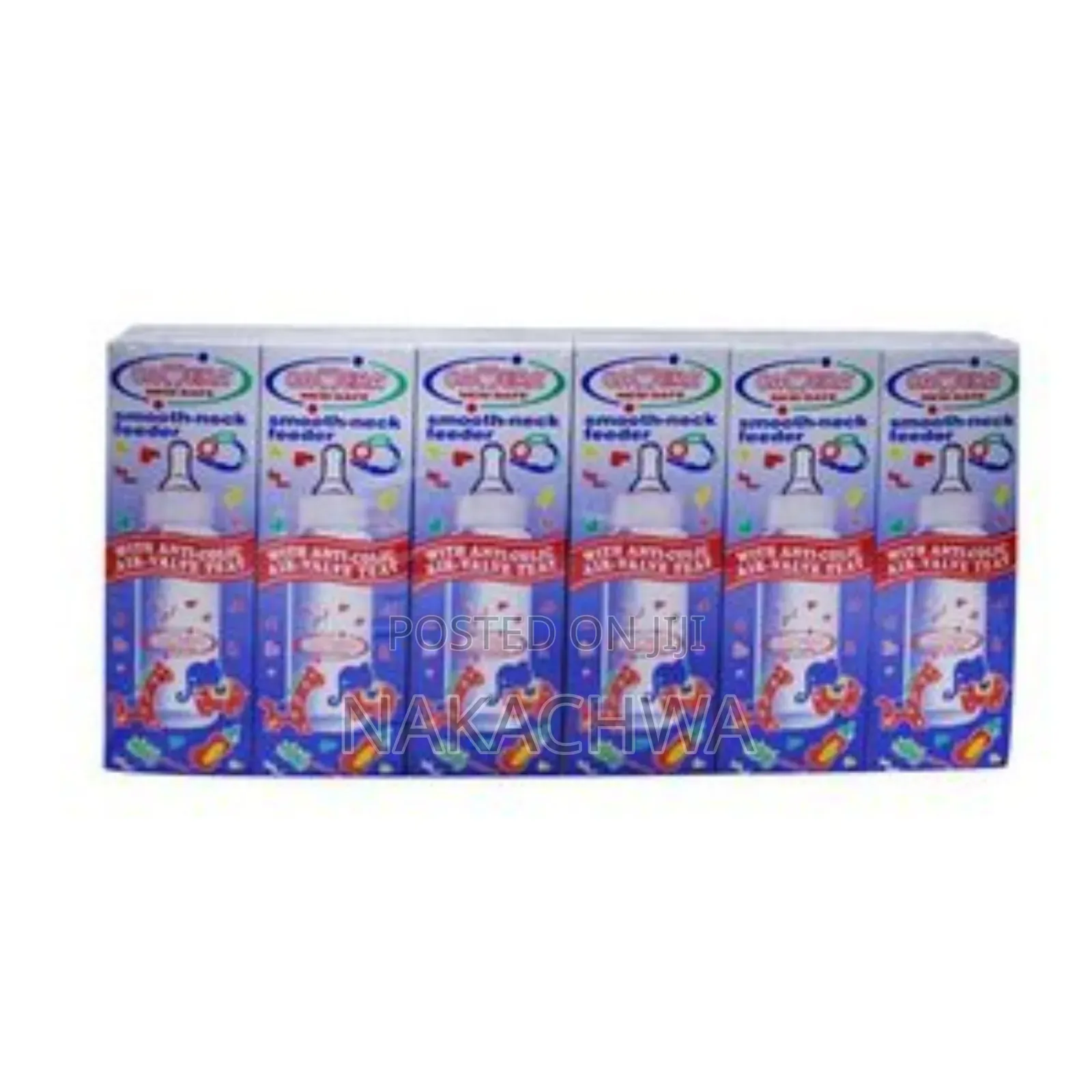 Six Pieces of Original Camera Feeding Bottles