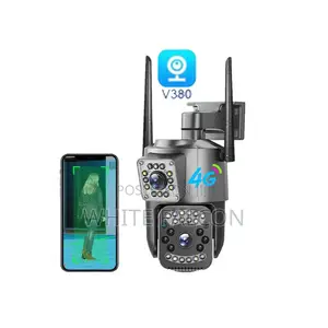 4g CCTV Camera Sim Card Enabled, V380 Pro App, Waterproof