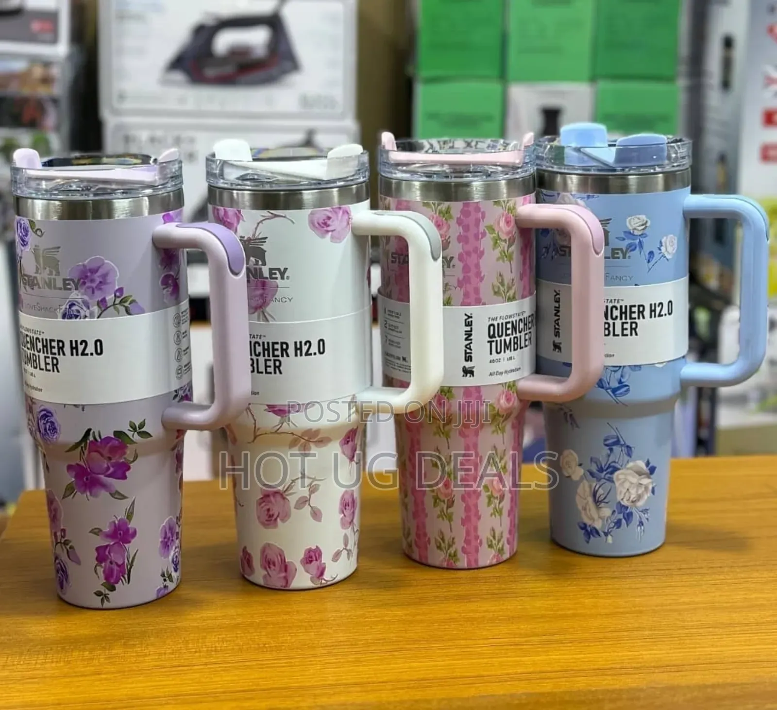 Multi Flowered Stanley Thermos Cup   1.1l -prints Vary
