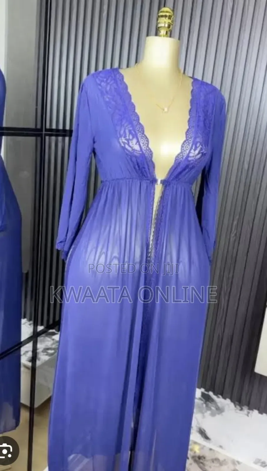 Women Extra Size Full Robe Mesh Chemise Babydol Cover Up