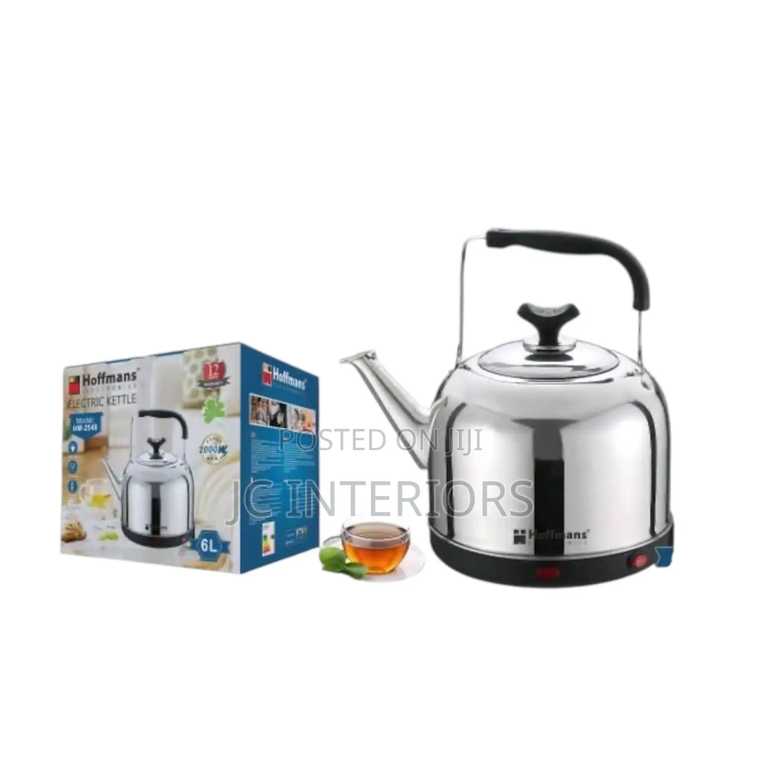 Hoffmans Electronics Electric Kettle Model: Hm-2548