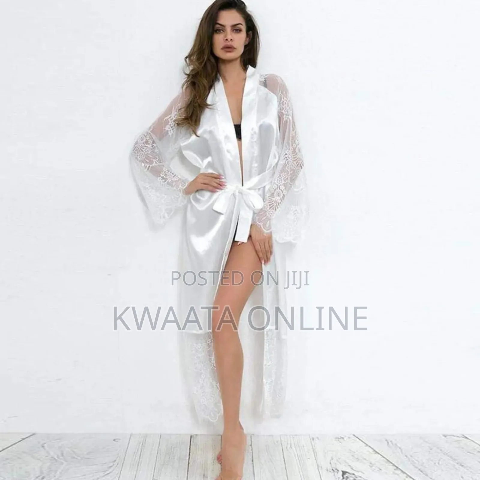 Women Extra Size Full Robe Mesh Chemise Babydol Cover Up