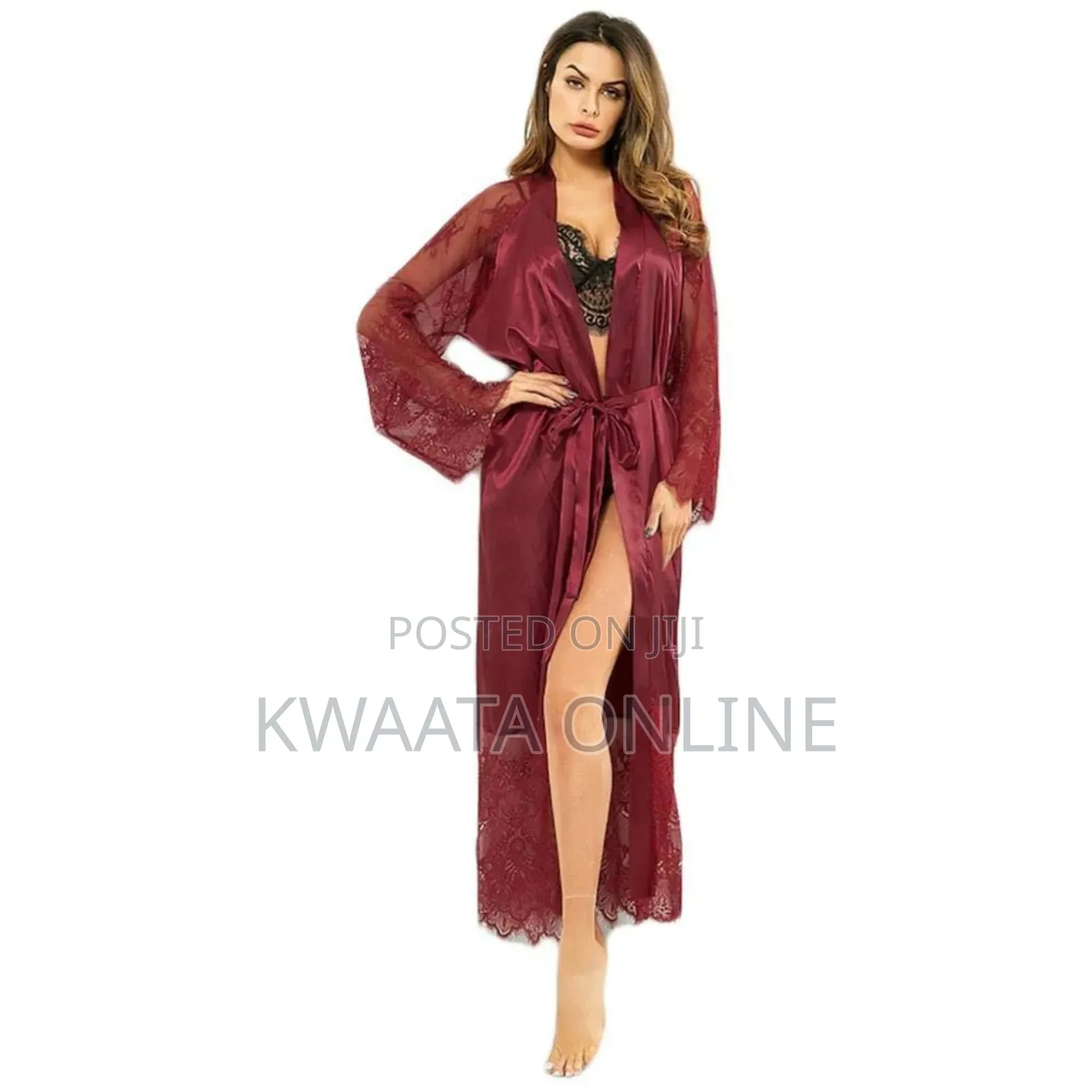 Women Extra Size Full Robe Mesh Chemise Babydol Cover Up
