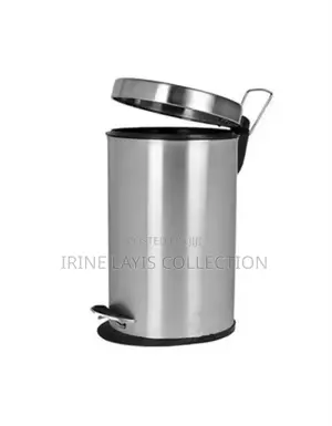 12l Stainless Steel ( Pedal Dust Bins)