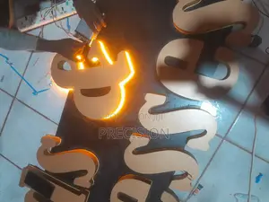 3d Golden Letters