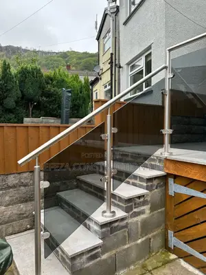 Stair Glass Railing